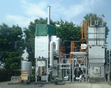 小型工場廃棄物焼却処理施設