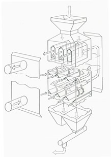 Cullet preheating system